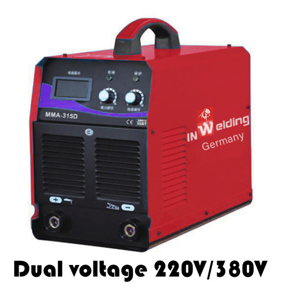 Aparat sudura invertor MMA-315D dual voltage 220V/380V InWelding
